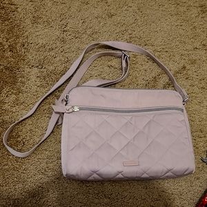 Vera Bradley medium triple compartment crossbody bag